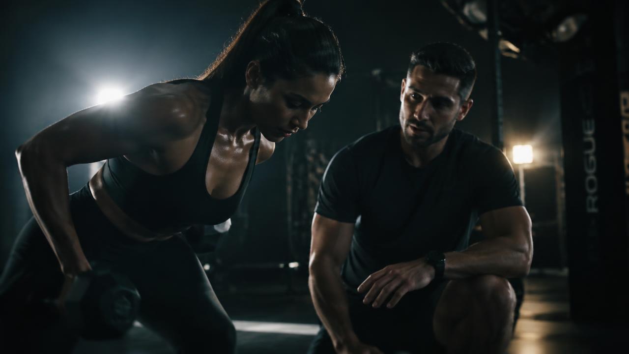 Fitness studio — visual concept